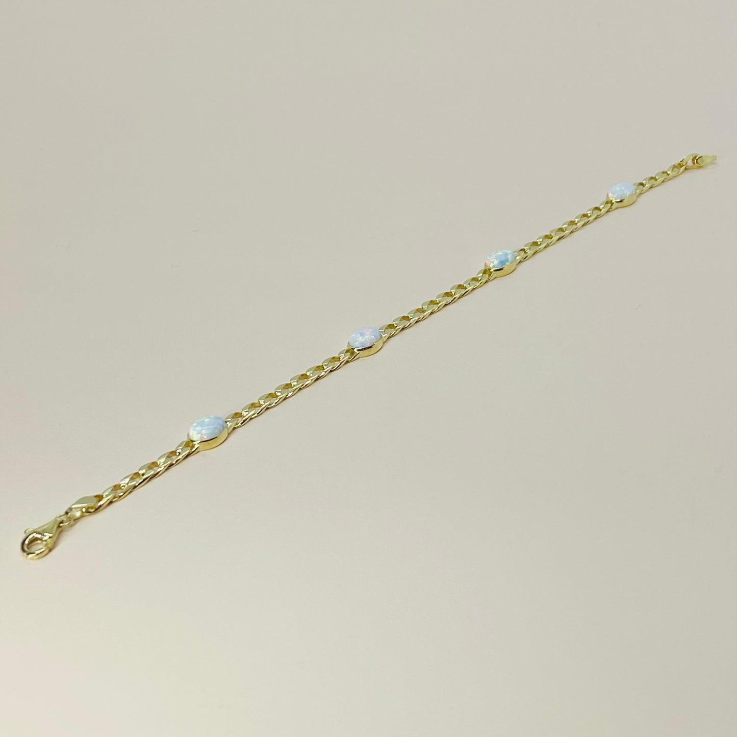 9ct Gold Opalique Bracelet - John Ross Jewellers