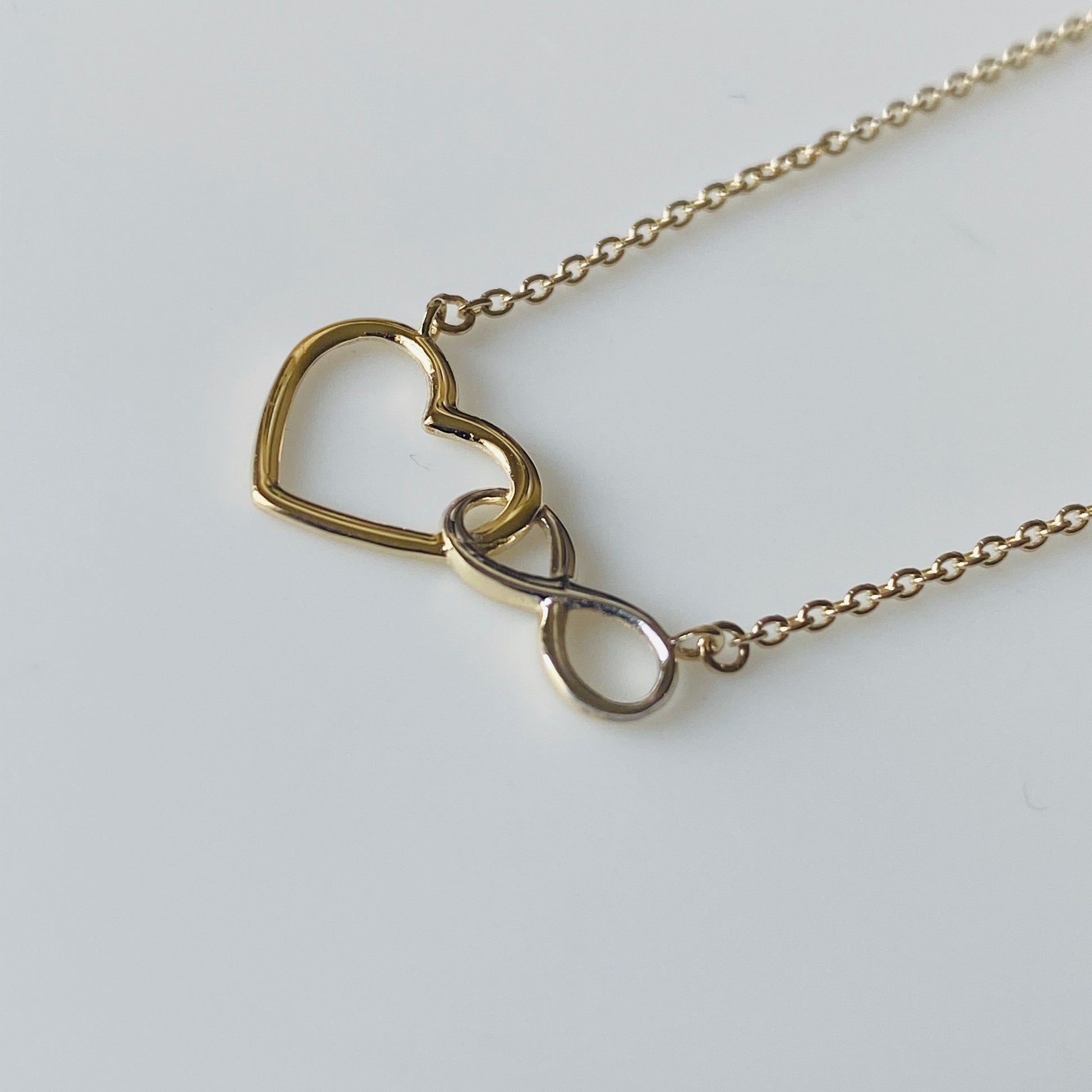 9ct Gold Love Forever Necklace - John Ross Jewellers