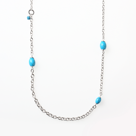 REBECCA Mediterraneo Necklace With Turquoise - John Ross Jewellers