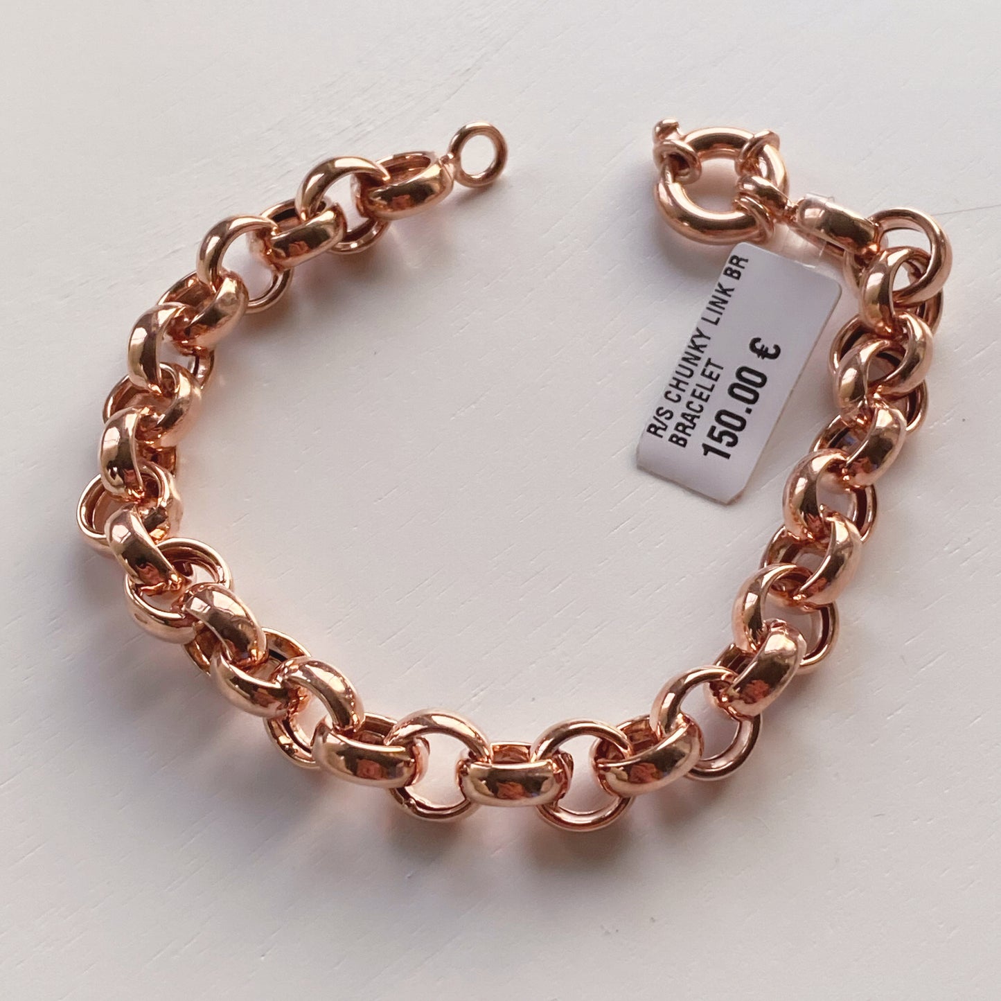 Rose Chunky Link Bracelet - John Ross Jewellers