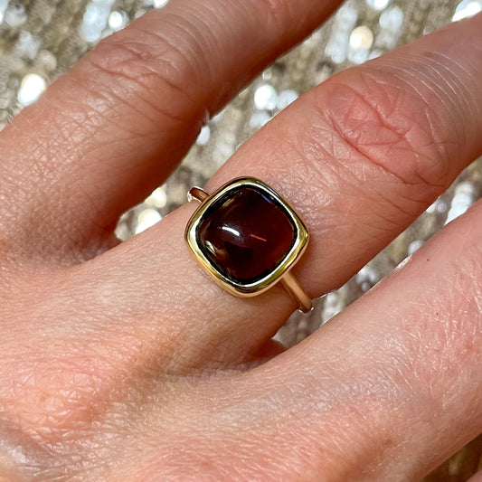 9ct Gold Rhodolite Ring - John Ross Jewellers