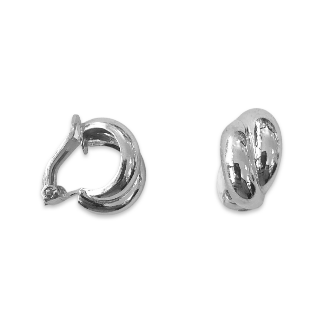 Clip on Earrings - Silver - John Ross Jewellers