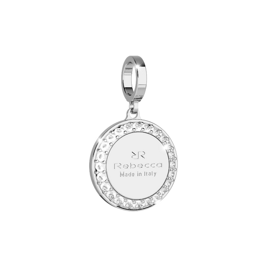 REBECCA MyWorld Bracelet - Silver|Logo Charm - John Ross Jewellers