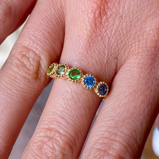 Sunshine Cool Rainbow Ring - John Ross Jewellers