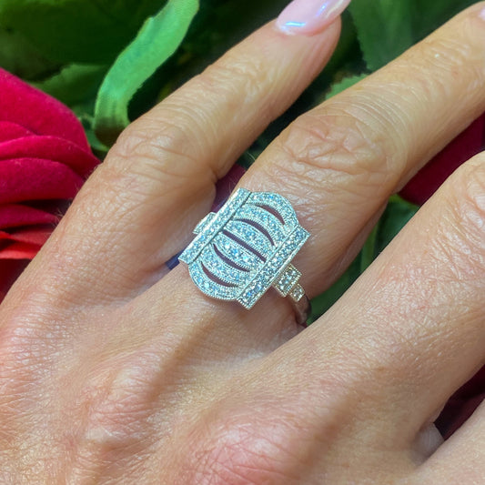 Platinum 0.55ct Diamond Ring - John Ross Jewellers