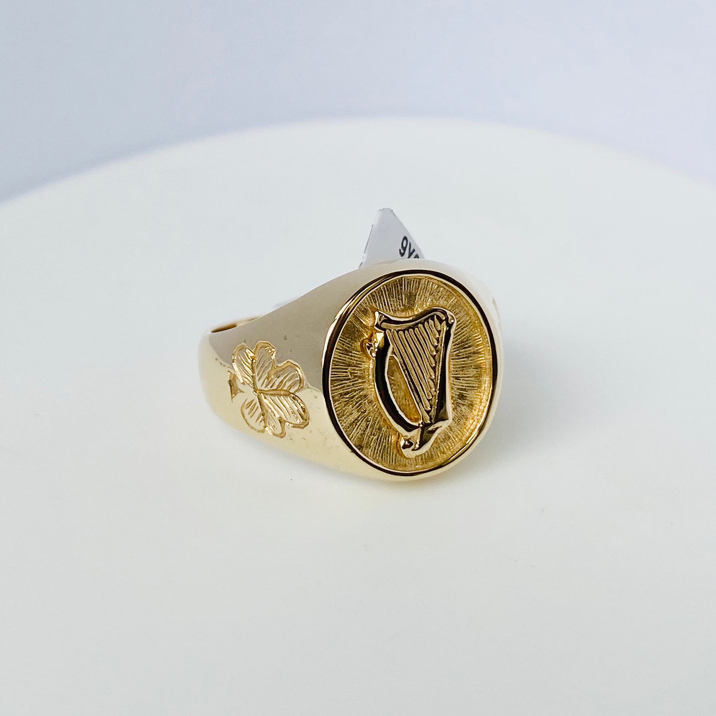 9ct Gold Gents Ireland Ring - John Ross Jewellers