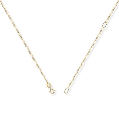 This pretty necklace is perfect to achieve the subtle layered look that is so on trend this year.  Get summer-ready with this beauty. This 12mm diameter 9ct yellow gold St Christopher Medal has a scalloped edge and a plain polished back which can be engraved free of charge. It has a 9ct yellow gold adjustable chain (16-18inch). Material: 9ct yellow gold
