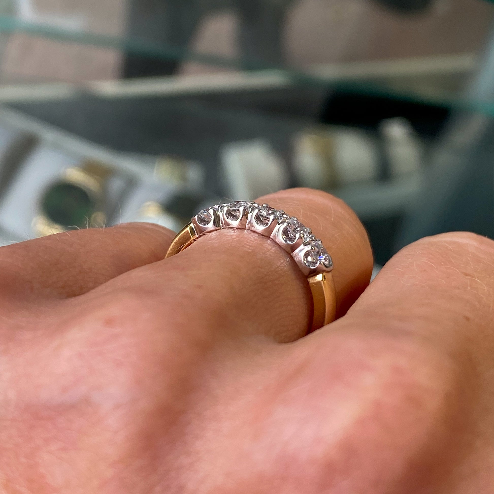 18ct Gold Diamond Eternity Ring | 0.60ct - John Ross Jewellers