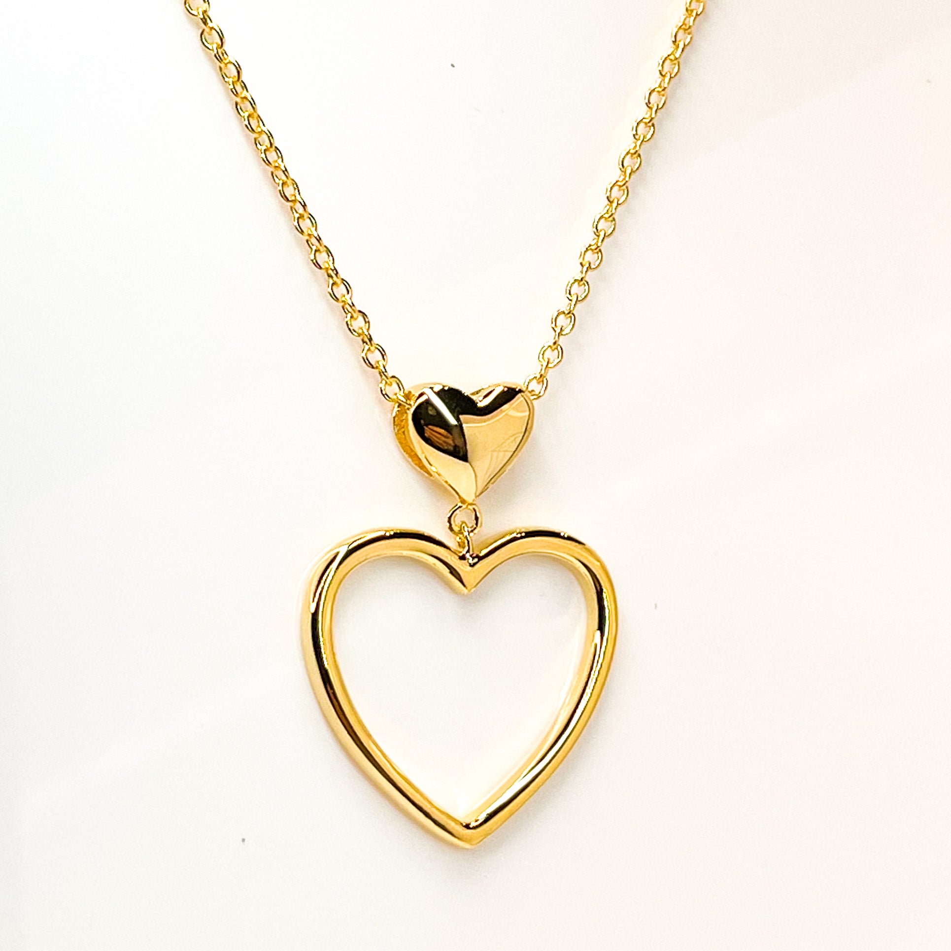 Sunshine Open Heart Necklace - John Ross Jewellers