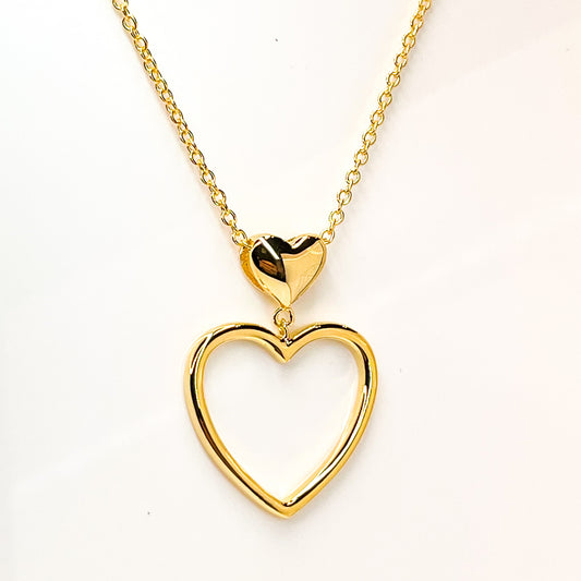 Sunshine Open Heart Necklace - John Ross Jewellers