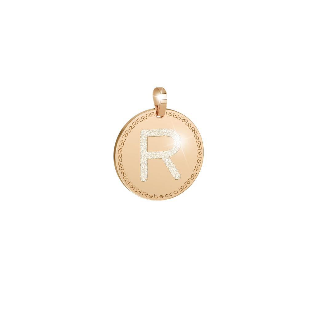 REBECCA MyWorld Letter Necklace - Gold Glam|Medium-Large Initial - John Ross Jewellers