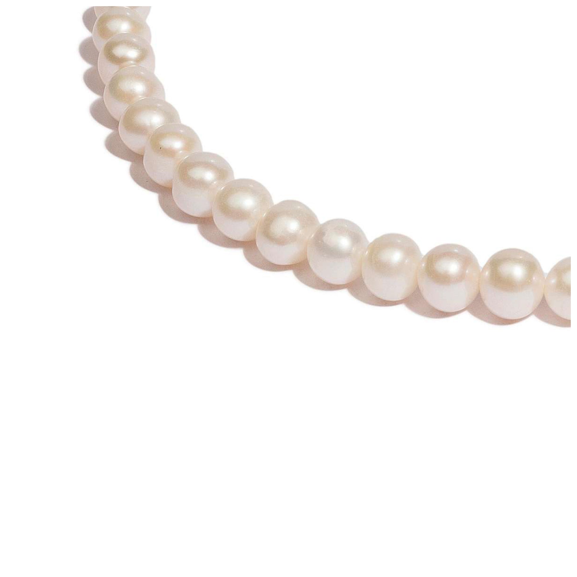 Cultured Freshwater Pearl Necklace - 8-9mm|42cm - John Ross Jewellers