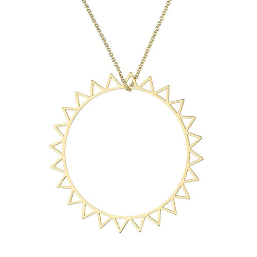 SUNSHINE Large Sun Necklace - John Ross Jewellers