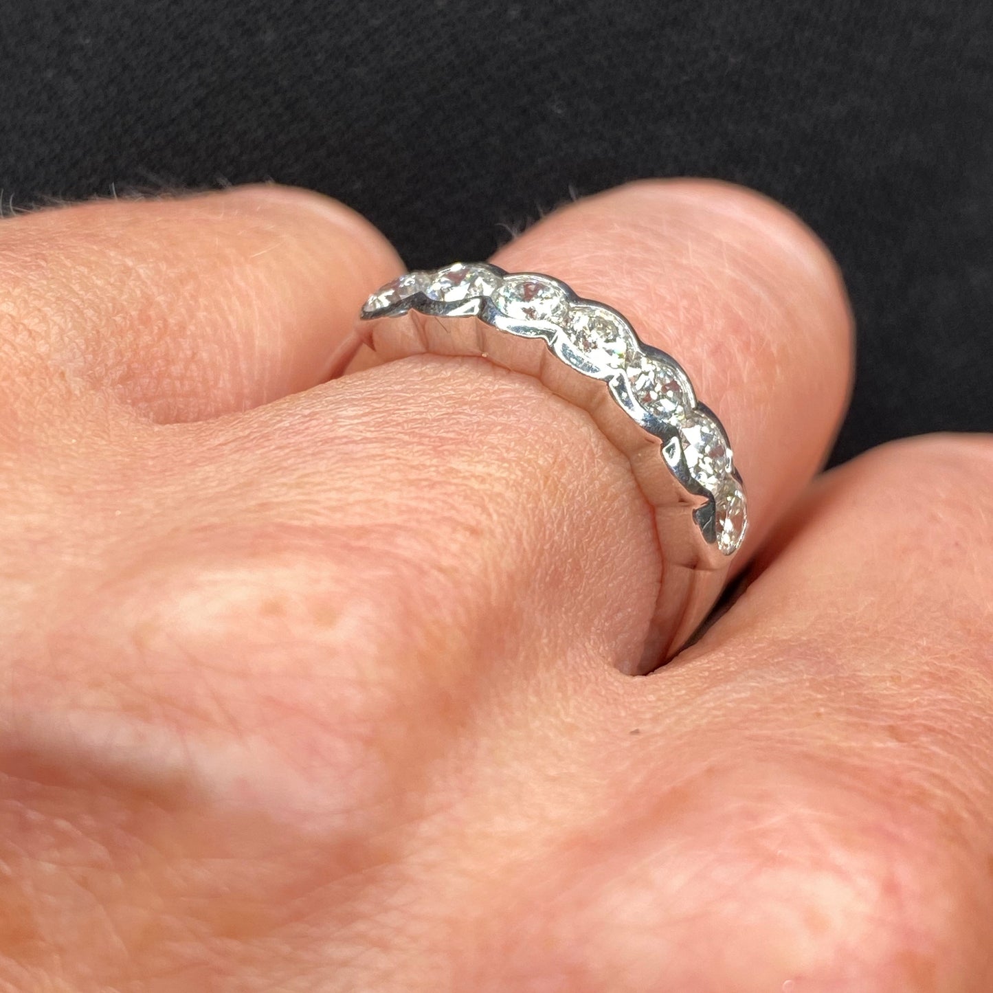 18ct White Gold Leo Wittwer Diamond Ring - 1.20ct - John Ross Jewellers