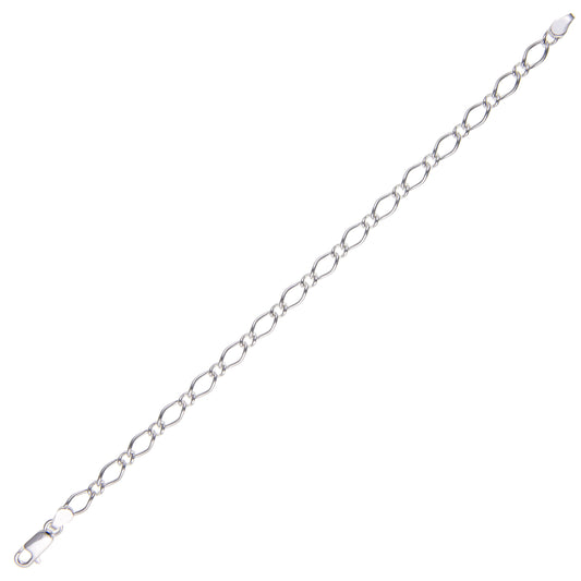 Silver Fancy Link Bracelet - John Ross Jewellers