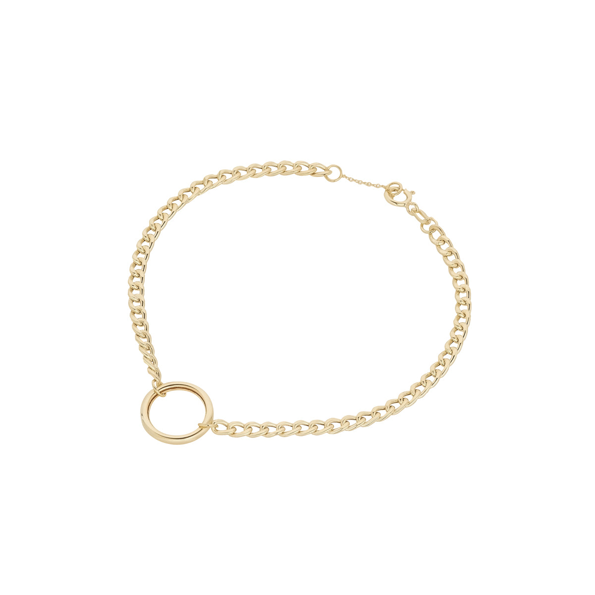 9ct Gold Circle Bracelet - John Ross Jewellers