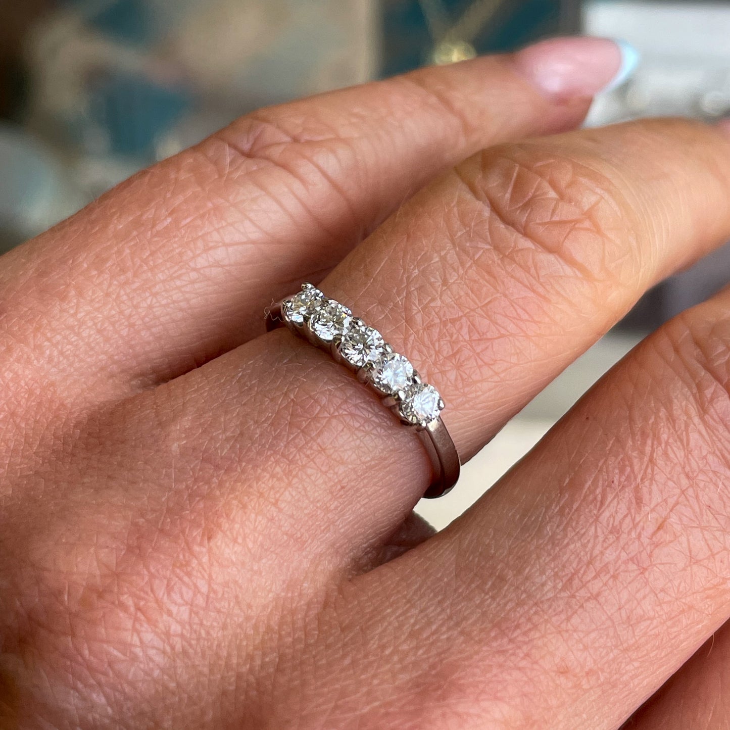 Platinum Diamond Eternity Ring | 0.54ct - John Ross Jewellers