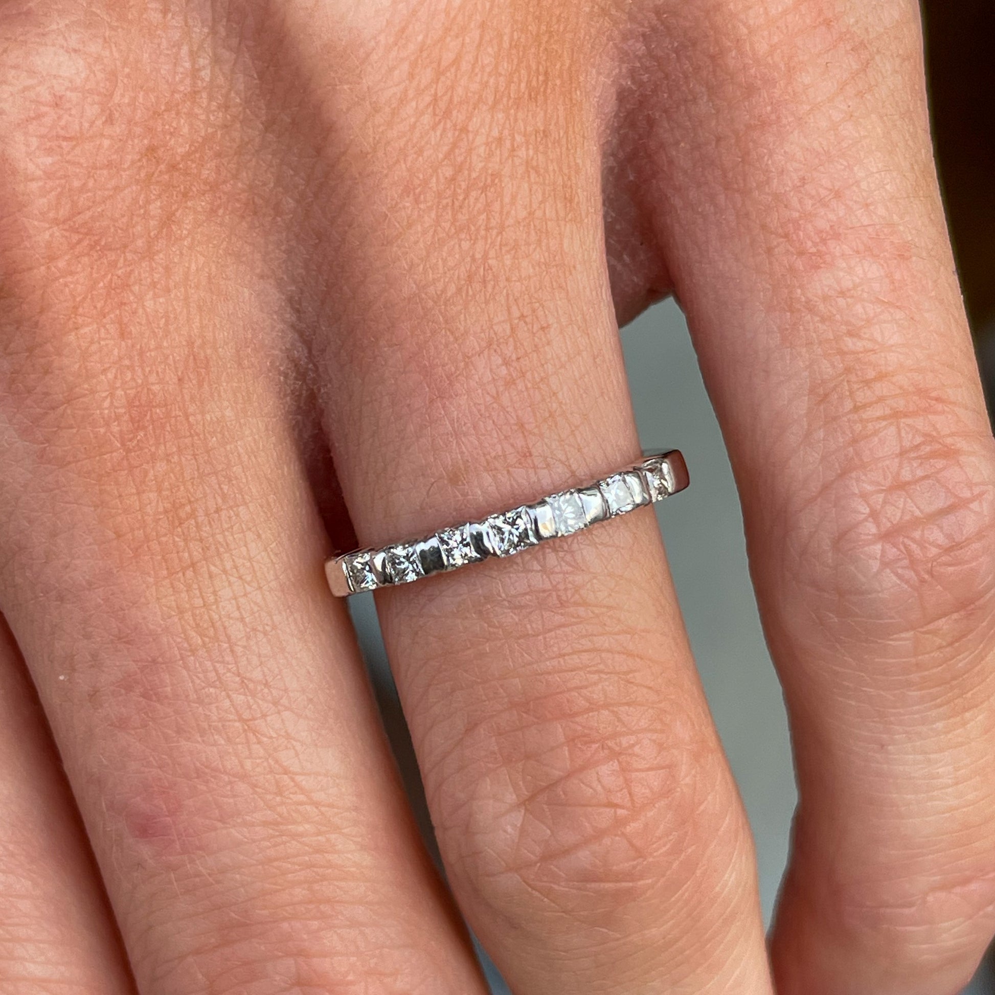 18ct Gold Princess Cut Diamond Ring - John Ross Jewellers