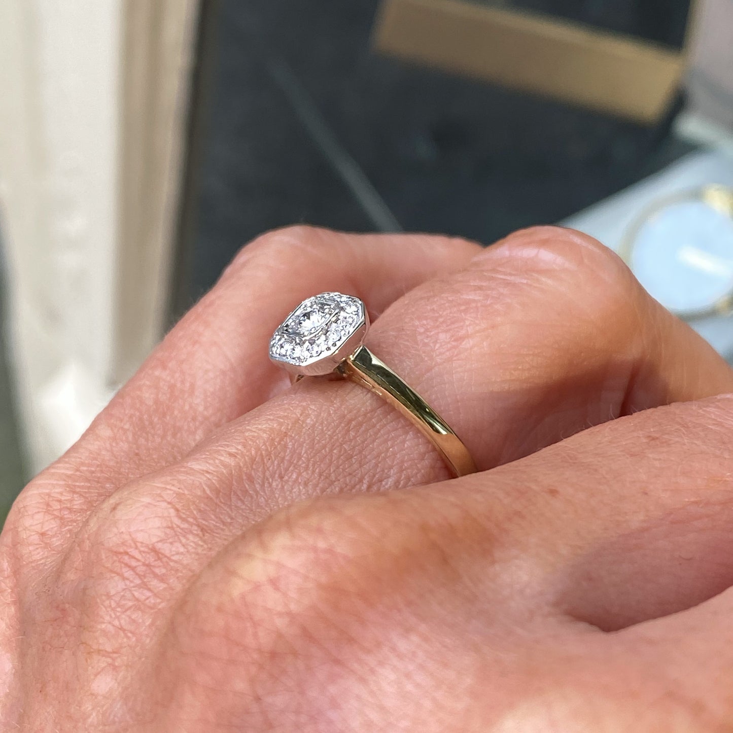 9ct Gold Arianna Diamond Engagement Ring | 0.25ct - John Ross Jewellers