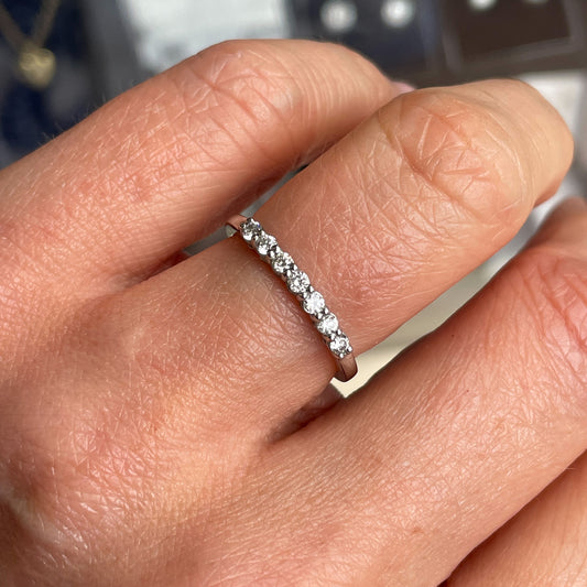 Platinum Diamond Eternity Ring - John Ross Jewellers