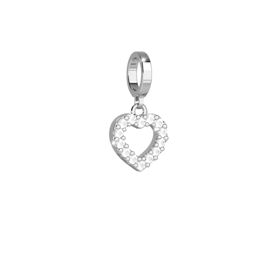 REBECCA MyWorld Bracelet - Silver|Heart Charm - John Ross Jewellers