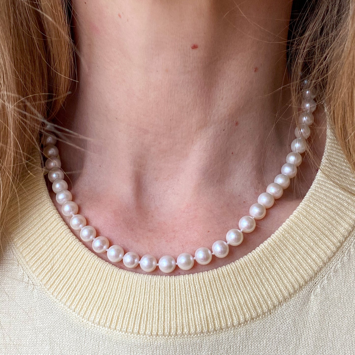 Freshwater Pearl Necklace | 19” - John Ross Jewellers