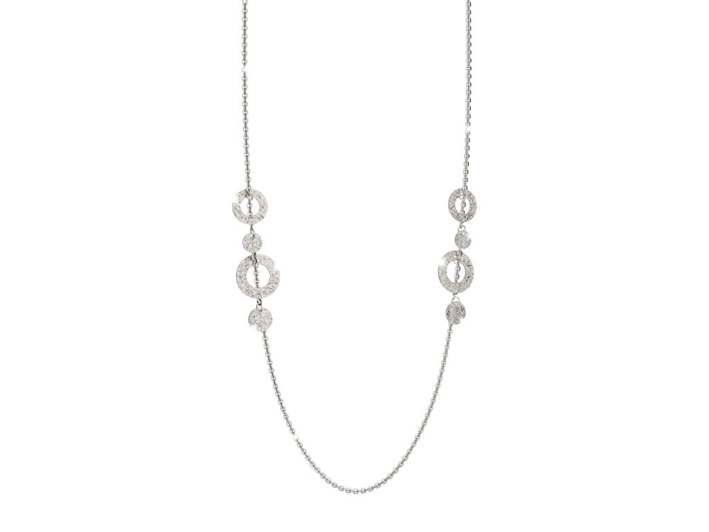 REBECCA R-Zero Necklace - 90cm Silver - John Ross Jewellers