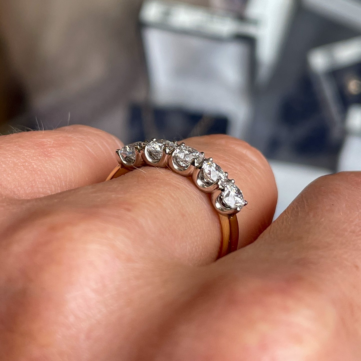 18ct Gold Diamond Eternity Ring | 1.25ct - John Ross Jewellers