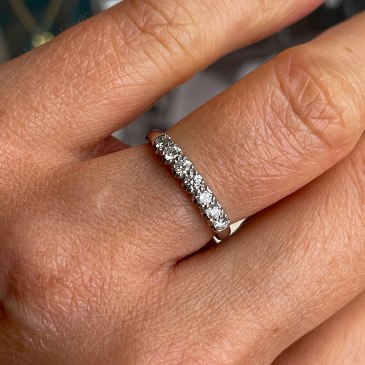 Platinum Diamond Eternity Ring | 0.31ct - John Ross Jewellers