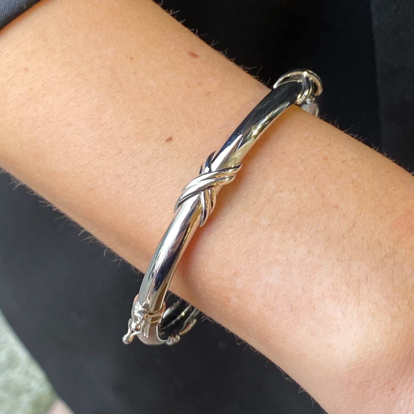 Silver Kisses Bangle - John Ross Jewellers