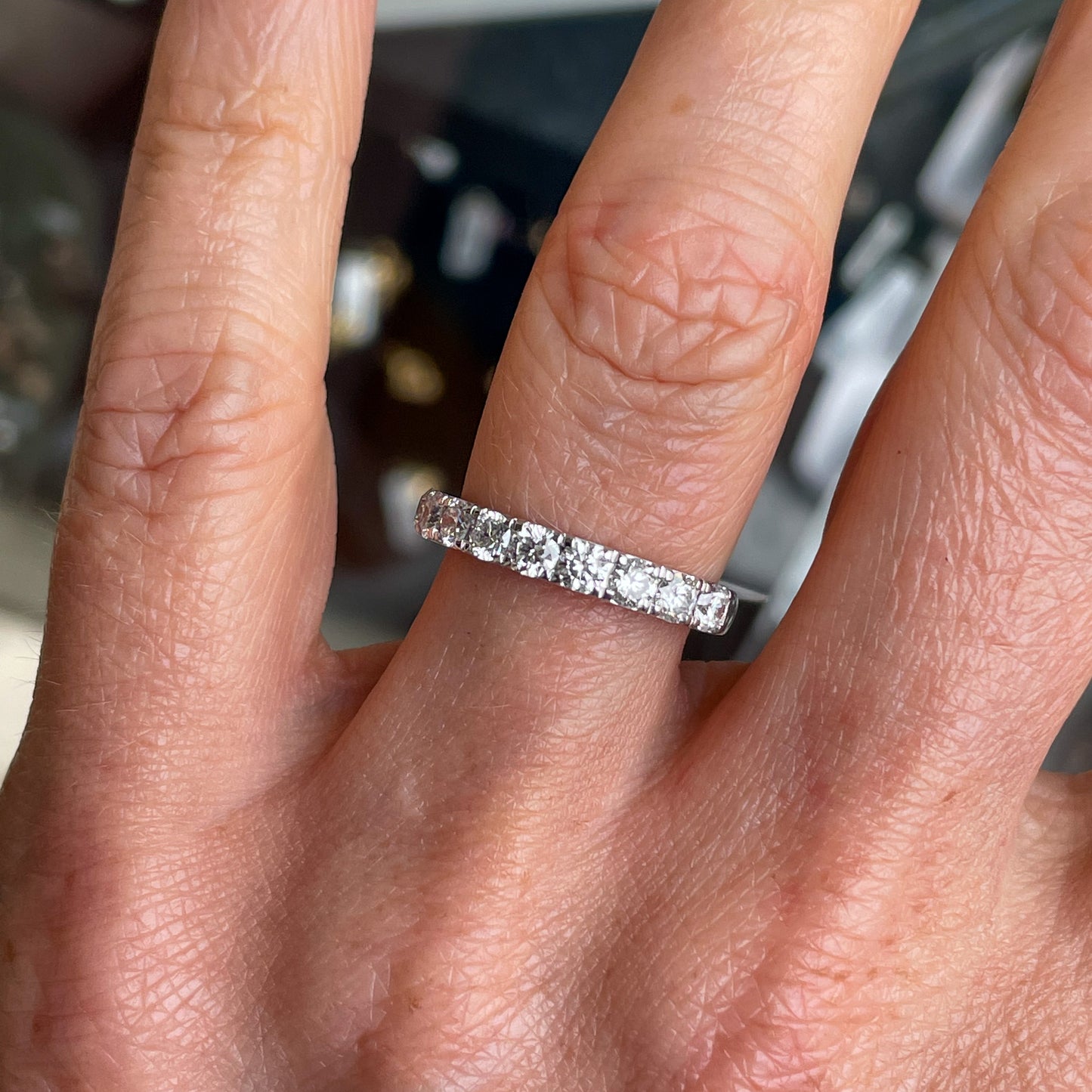 Platinum Diamond Eternity Ring 1.00ct - John Ross Jewellers