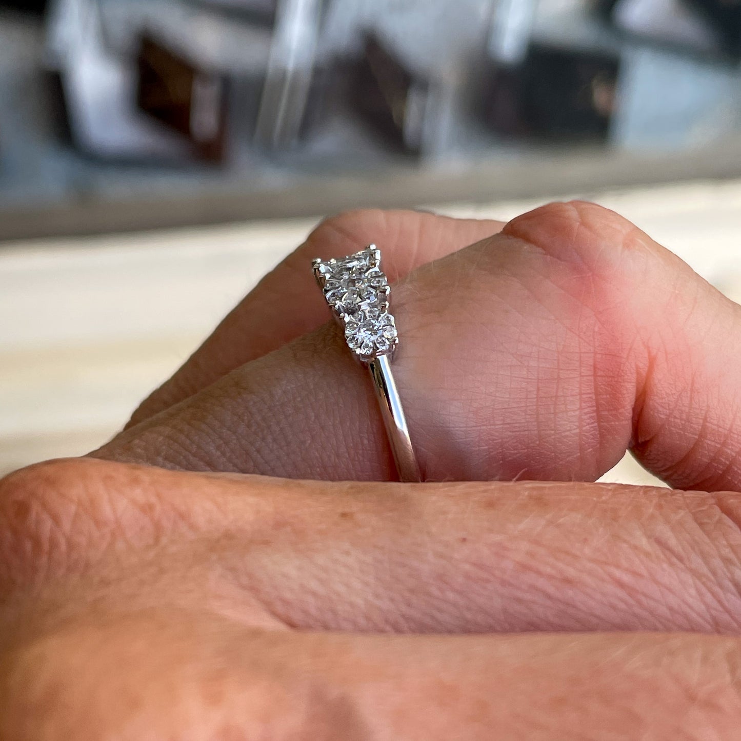 18ct White Gold Diamond Eternity Ring 0.62ct - John Ross Jewellers