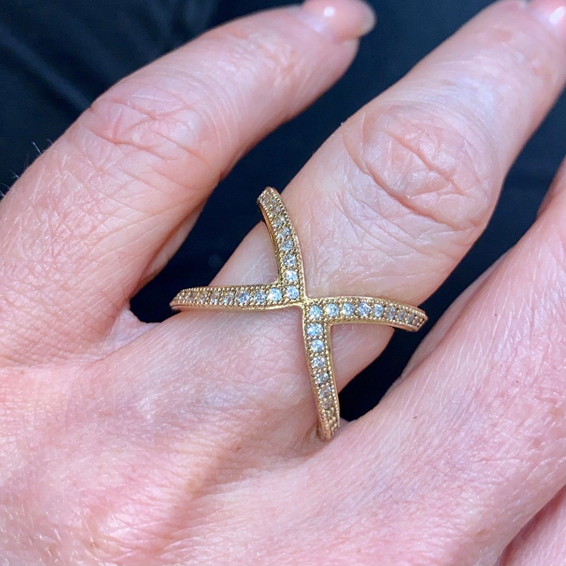 Sunshine Modern Wishbone Ring - John Ross Jewellers