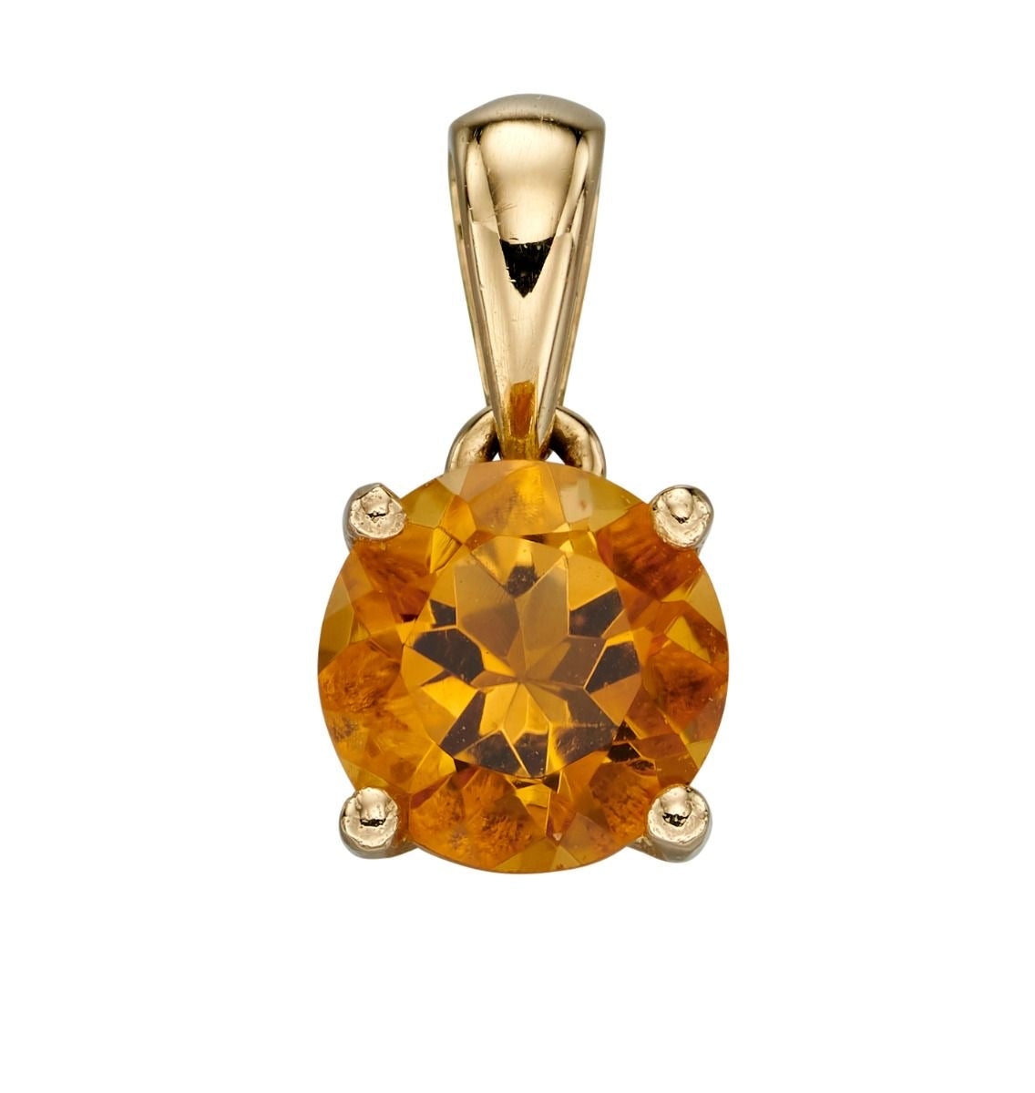 9ct Gold Birthstone Pendant - Main Image