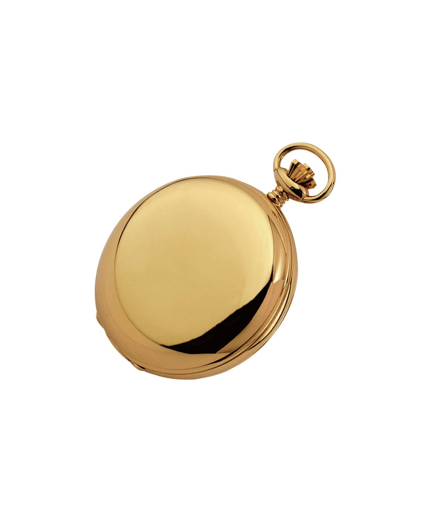 Burleigh Gold Plated Full Hunter Pocket Watch - John Ross Jewellers