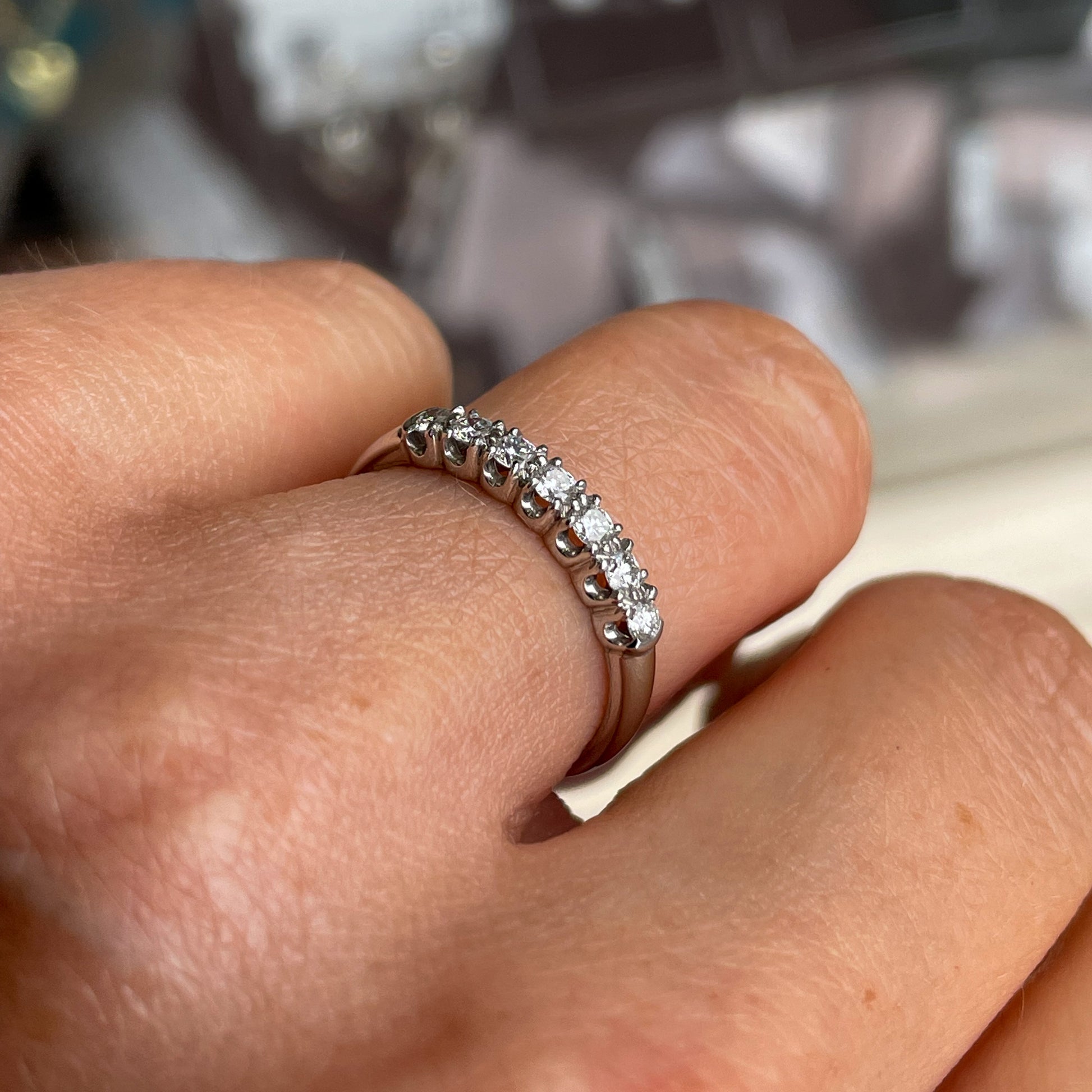 Platinum Diamond Eternity Ring | 0.31ct - John Ross Jewellers