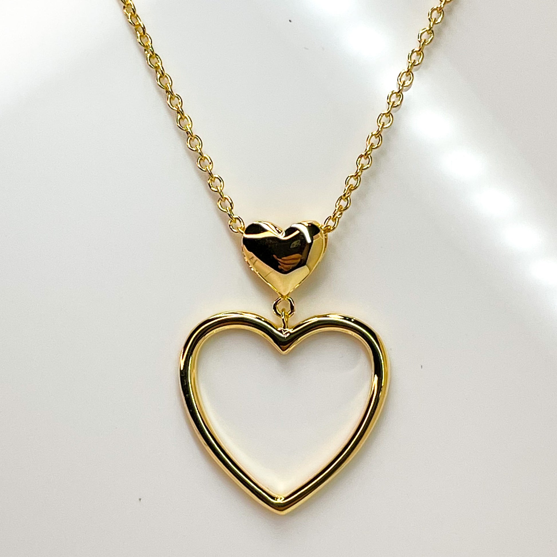 Sunshine Open Heart Necklace - John Ross Jewellers