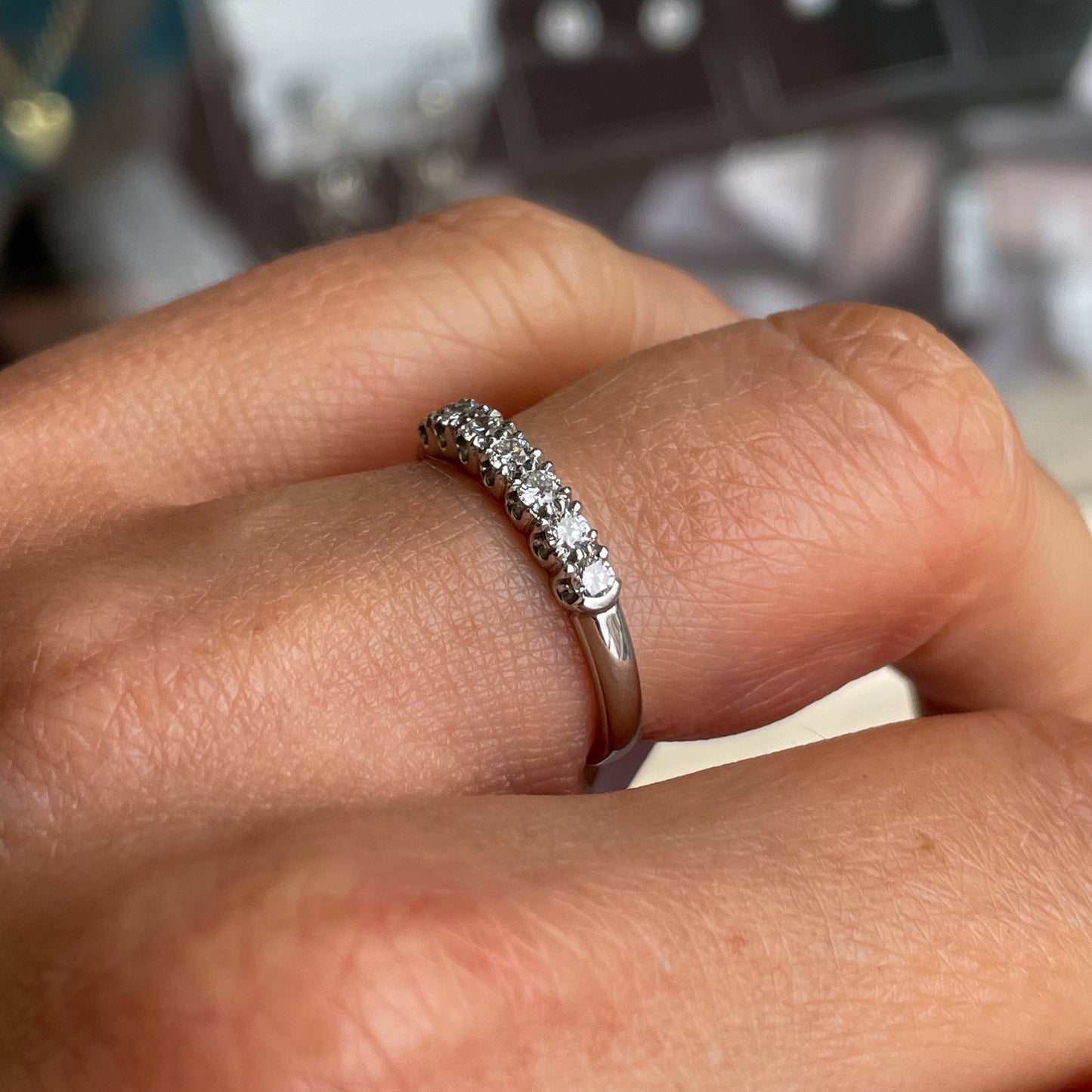 Platinum Diamond Eternity Ring | 0.31ct - John Ross Jewellers