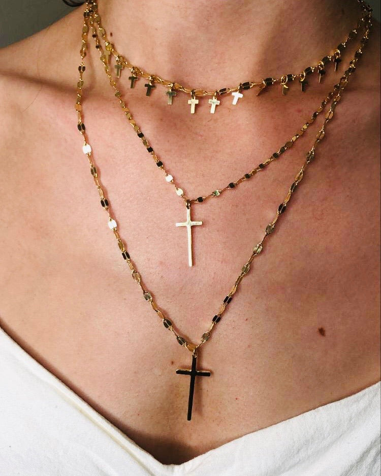 Sunshine Crosses Necklace - John Ross Jewellers