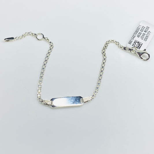 Silver Child's Identity Bracelet - John Ross Jewellers
