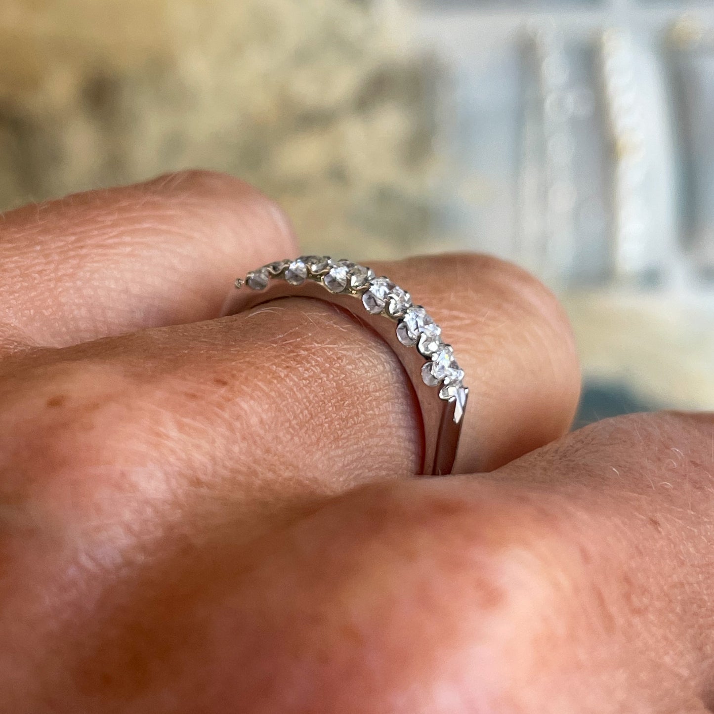 18ct White Gold Diamond Eternity Ring 0.45ct - John Ross Jewellers