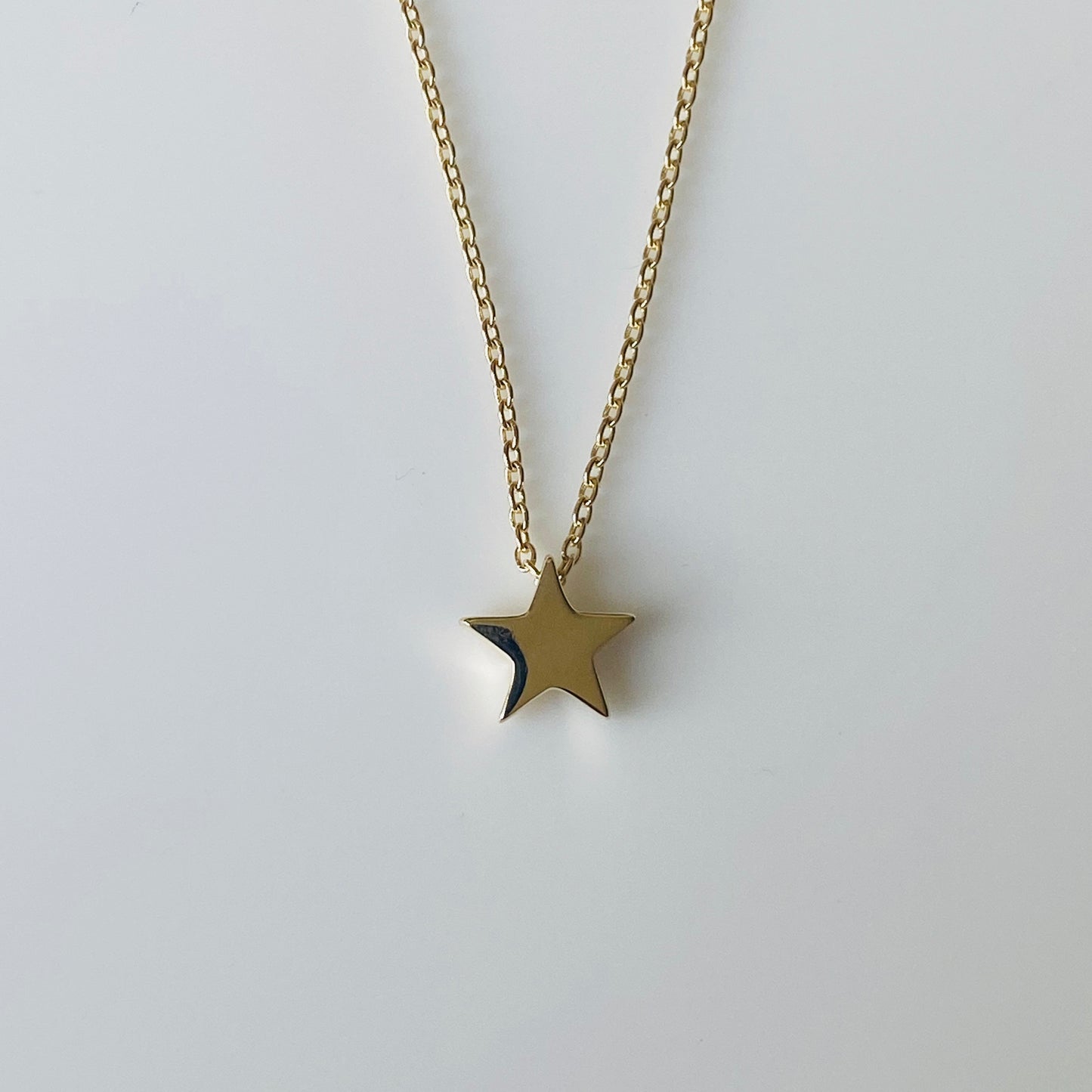 9ct Gold Star Pendant - John Ross Jewellers