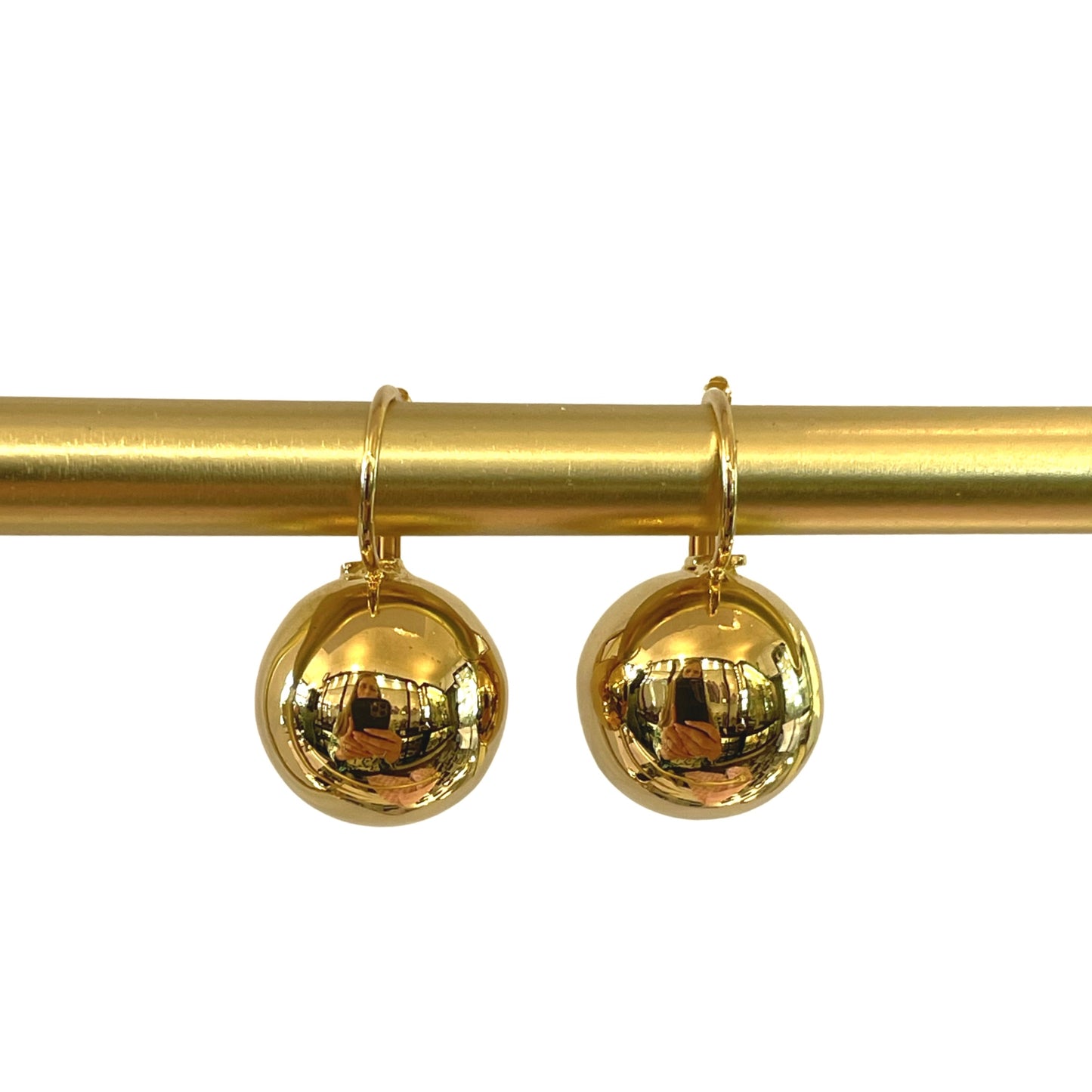 Sunshine Ball Drop Earrings | 13mm - John Ross Jewellers