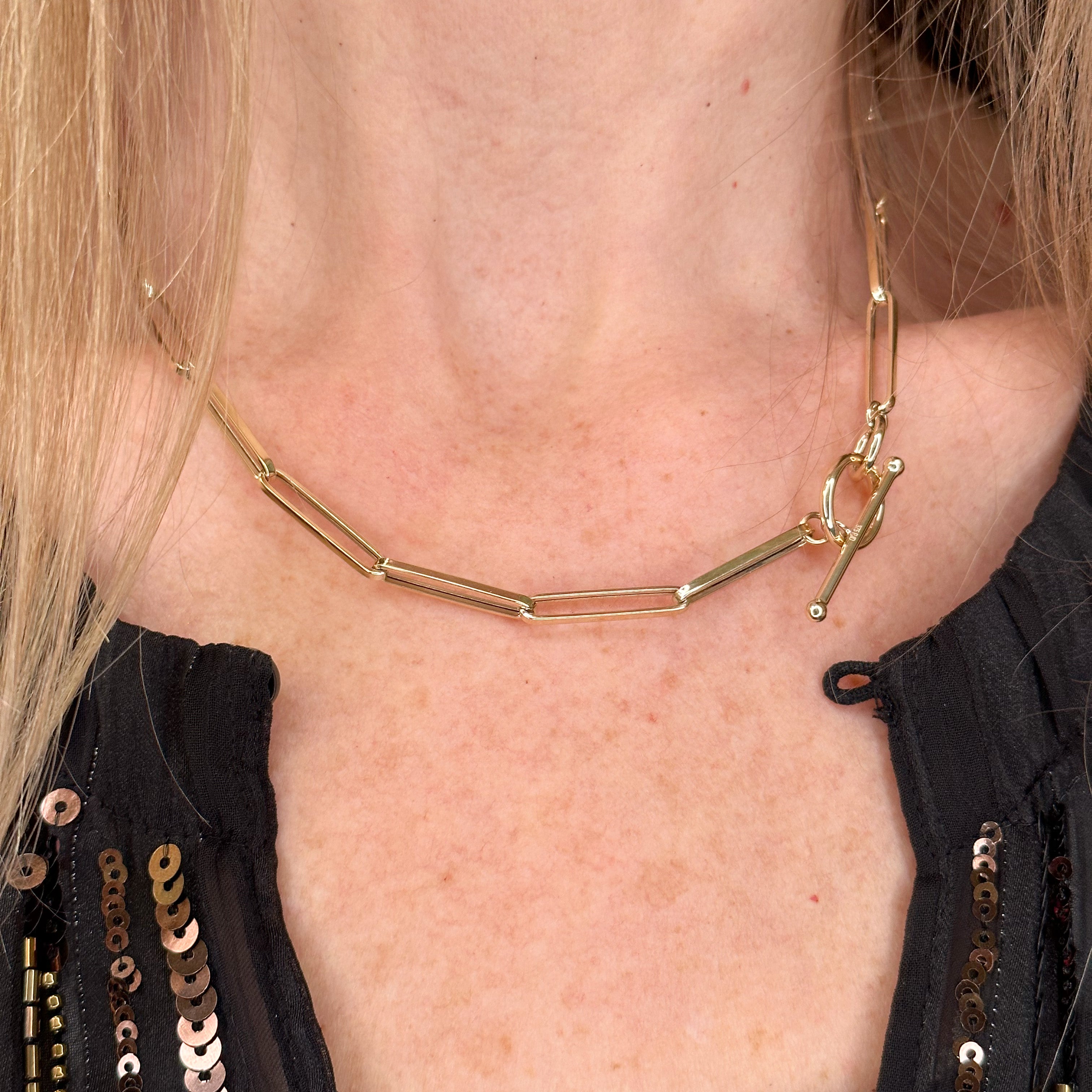 AURUM + GREY 9ct Gold H Diamond Initial Pendant Necklace | Liberty