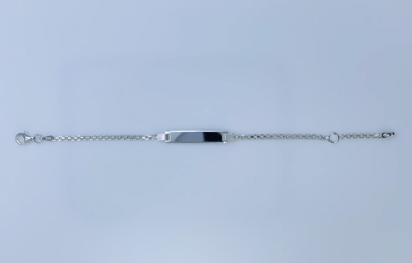 Silver Identity Bracelet 14-16cm - John Ross Jewellers