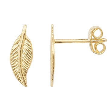 SUNSHINE Feather Stud Earrings - John Ross Jewellers