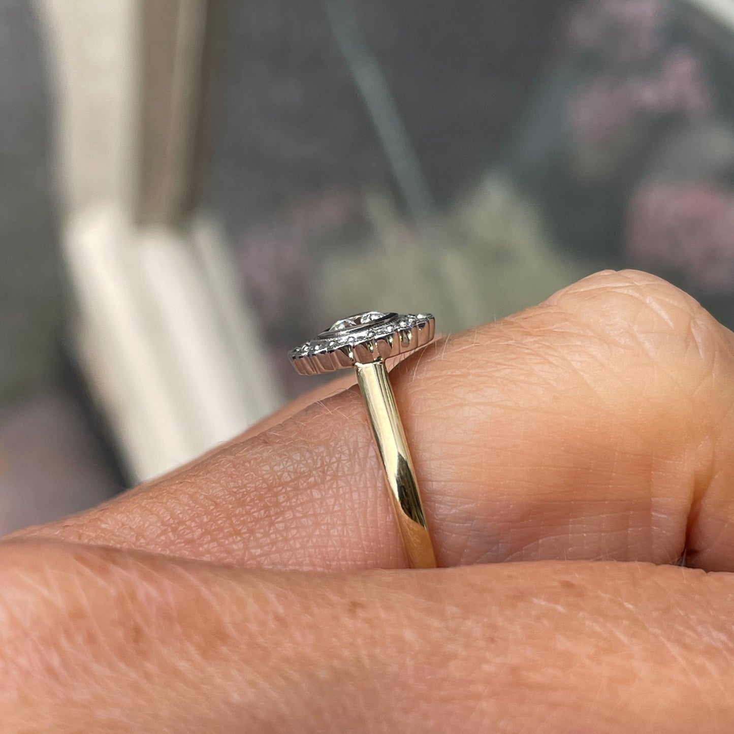 18ct Gold Ella Diamond Engagement Ring | 0.51ct Certified - John Ross Jewellers