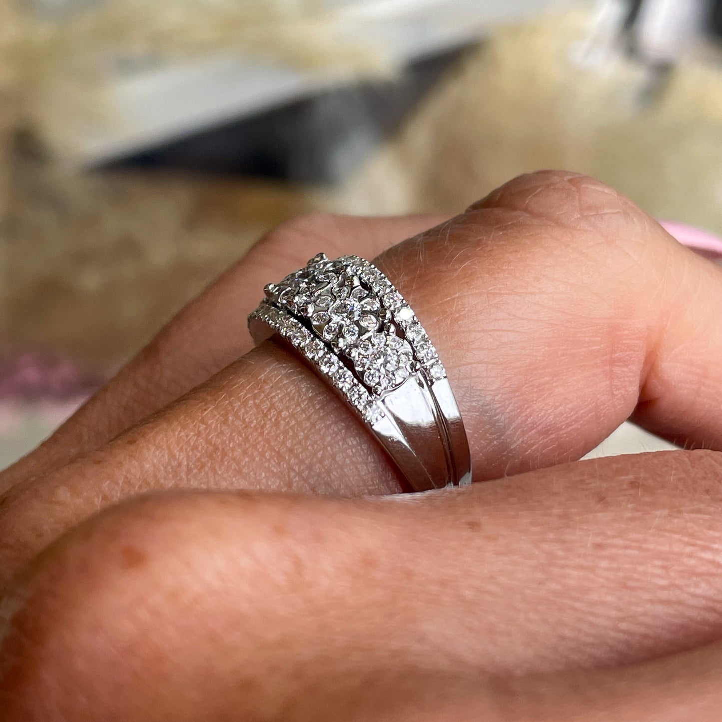 18ct White Gold Diamond Eternity Ring | 0.92ct - John Ross Jewellers