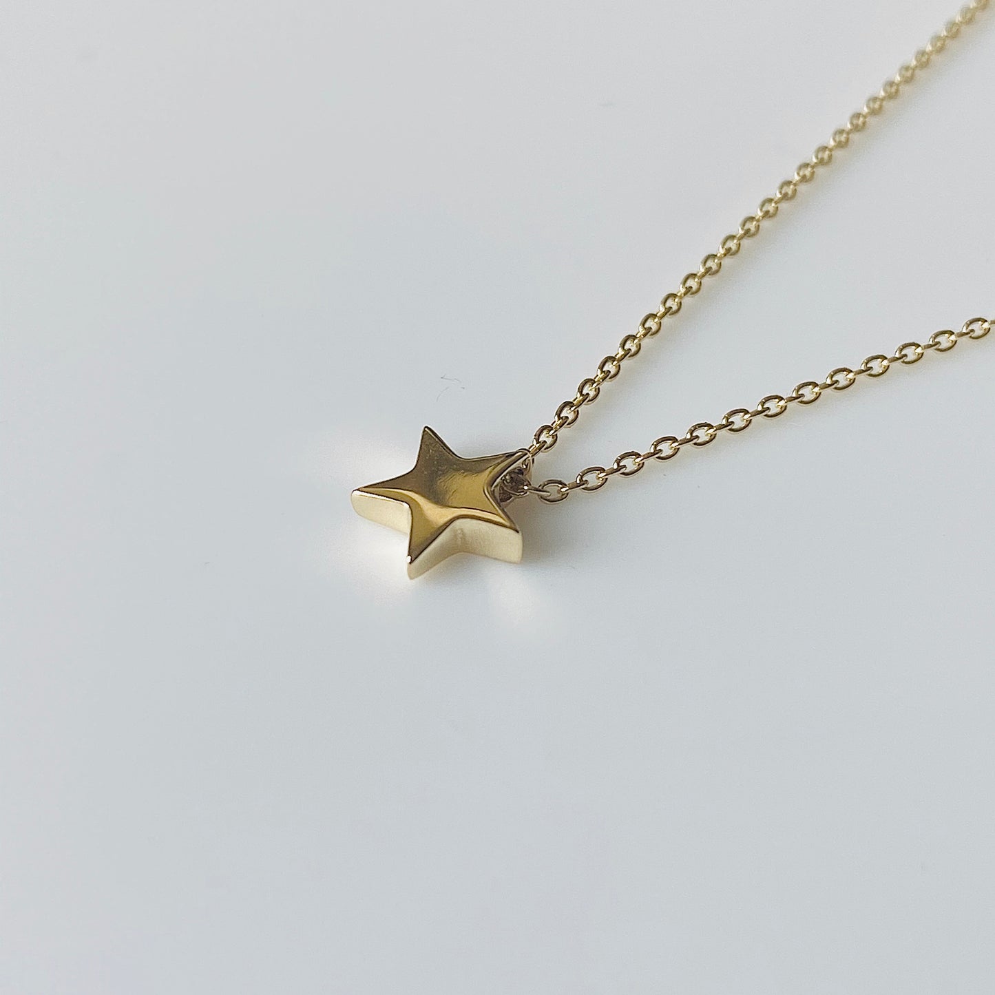 9ct Gold Star Pendant - John Ross Jewellers