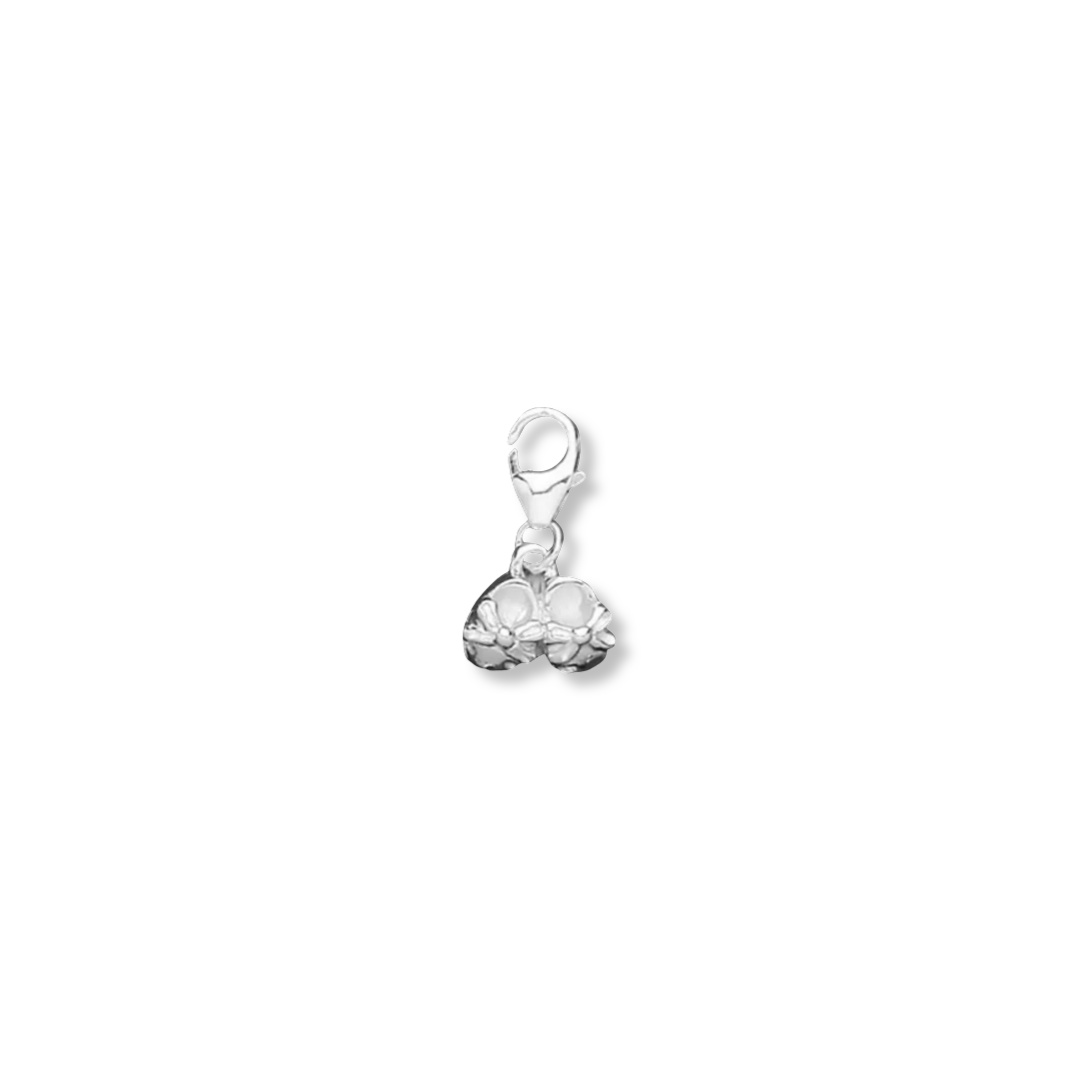 Silver Baby Booties Charm - John Ross Jewellers
